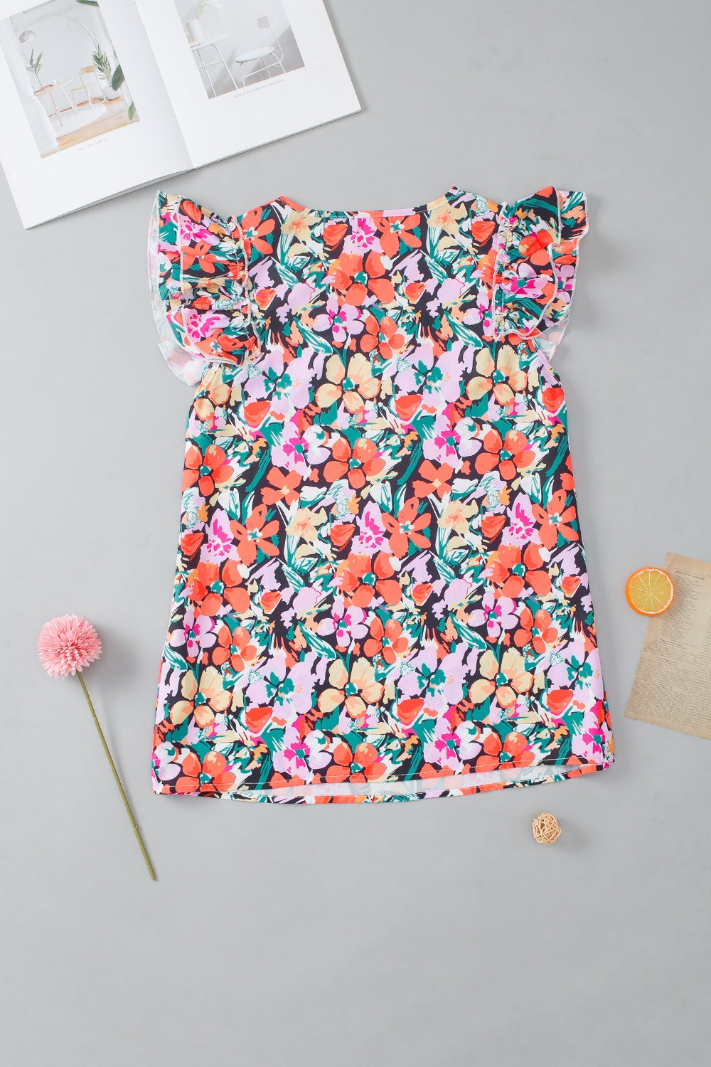 Floral Splash Blouse