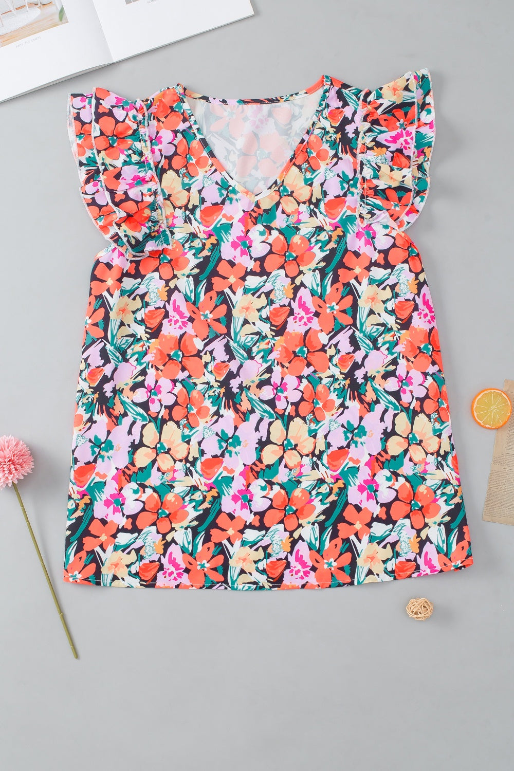 Floral Splash Blouse