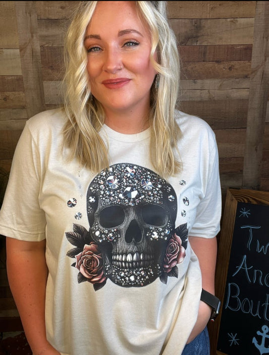 Skull and Roses Tee