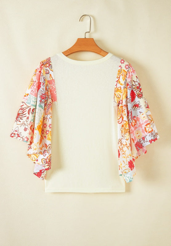 The Ashley Flutter Sleeve Blouse Warehouse Item