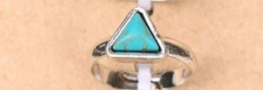 Tiny Triangle Cuff Ring